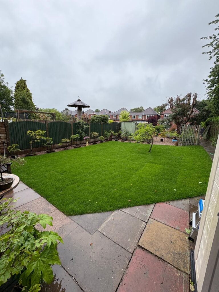 garden turf installation garden turf laying services